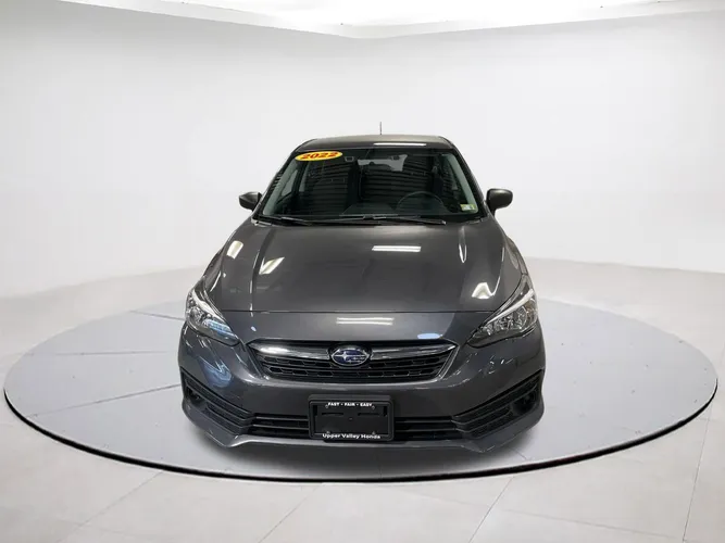 Used 2022 Subaru Impreza Base with VIN 4S3GTAB66N3717540 for sale in White River Junction, VT