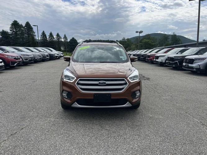 Used 2017 Ford Escape Titanium with VIN 1FMCU9J94HUE62533 for sale in Rutland, VT