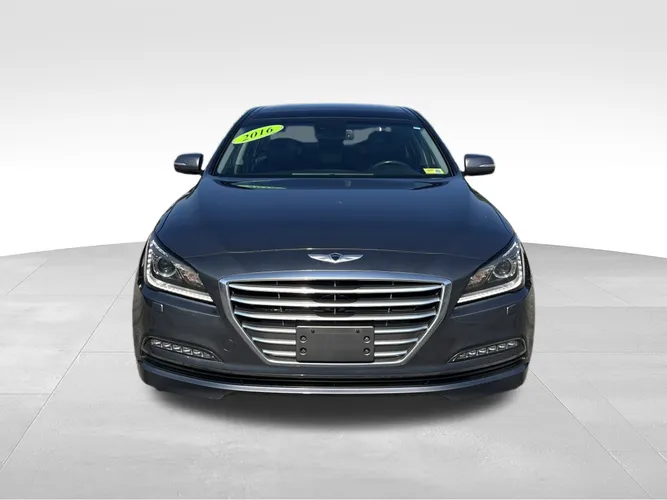 Used 2016 Hyundai Genesis Base with VIN KMHGN4JE6GU135564 for sale in Rutland, VT